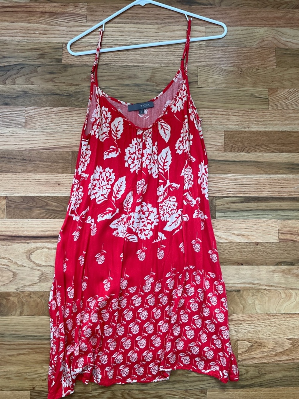 TYSA Red Floral Mini Dress